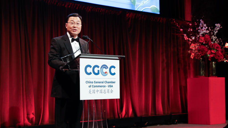L'Ambassadeur de Chine Xie Feng appelle à des liens de principe avec les États-Unis lors du gala du CGCC
