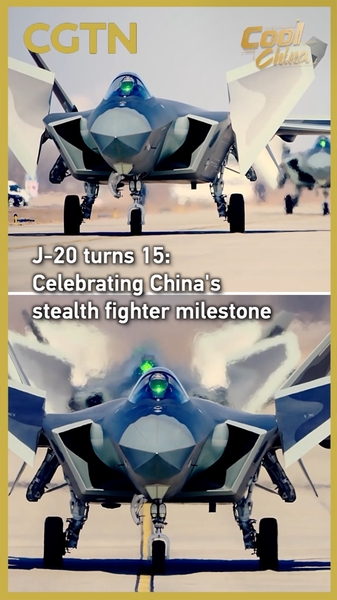 Le J-20 a 15 ans : célébration du jalon du chasseur furtif chinois video poster