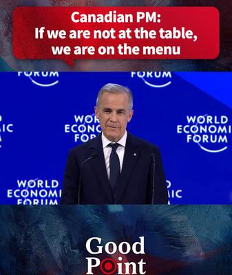 PM canadien Carney : 'Si nous ne sommes pas à la table, nous sommes au menu' video poster