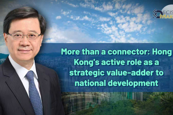 Sous Un Pays, Deux Systèmes, Hong Kong Alimente la Finance et l'Innovation