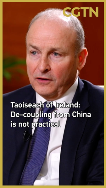 Le Taoiseach irlandais : L'Europe ne peut pas se découpler de la Chine video poster