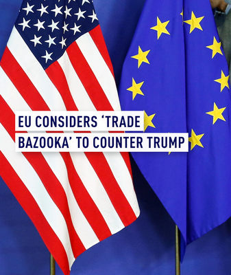 Le Gambit du Groenland de Trump : L'UE est confrontée à de nouveaux tarifs video poster