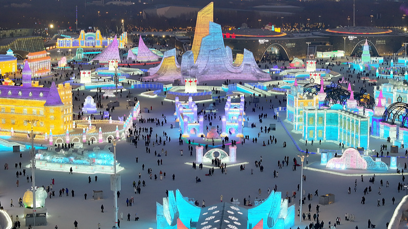 Le Monde de Glace et de Neige de Harbin : À l'intérieur du Plus Grand Parc d'Hiver du Monde video poster