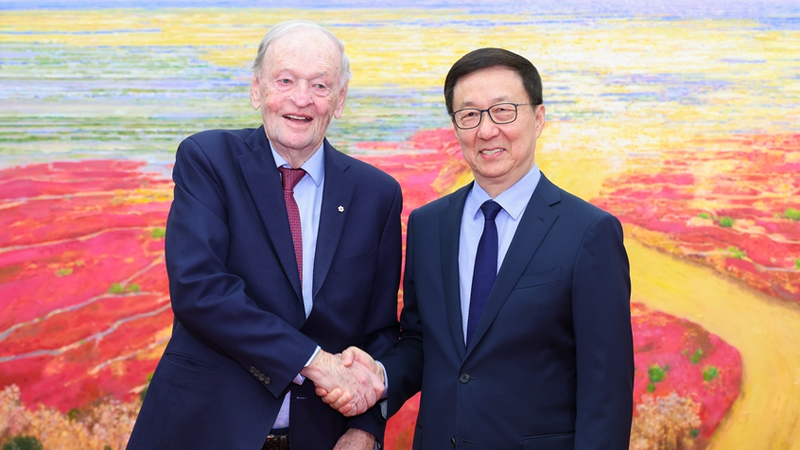 Le vice-président chinois Han Zheng rencontre Jean Chrétien pour renforcer les liens entre la Chine et le Canada