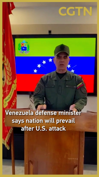 Le Venezuela Prévaudra, Déclare le Ministre de la Défense Après l'Attaque des États-Unis video poster