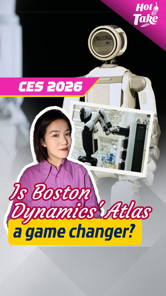 CES 2026 : Atlas de Boston Dynamics prêt à transformer les sols des usines video poster